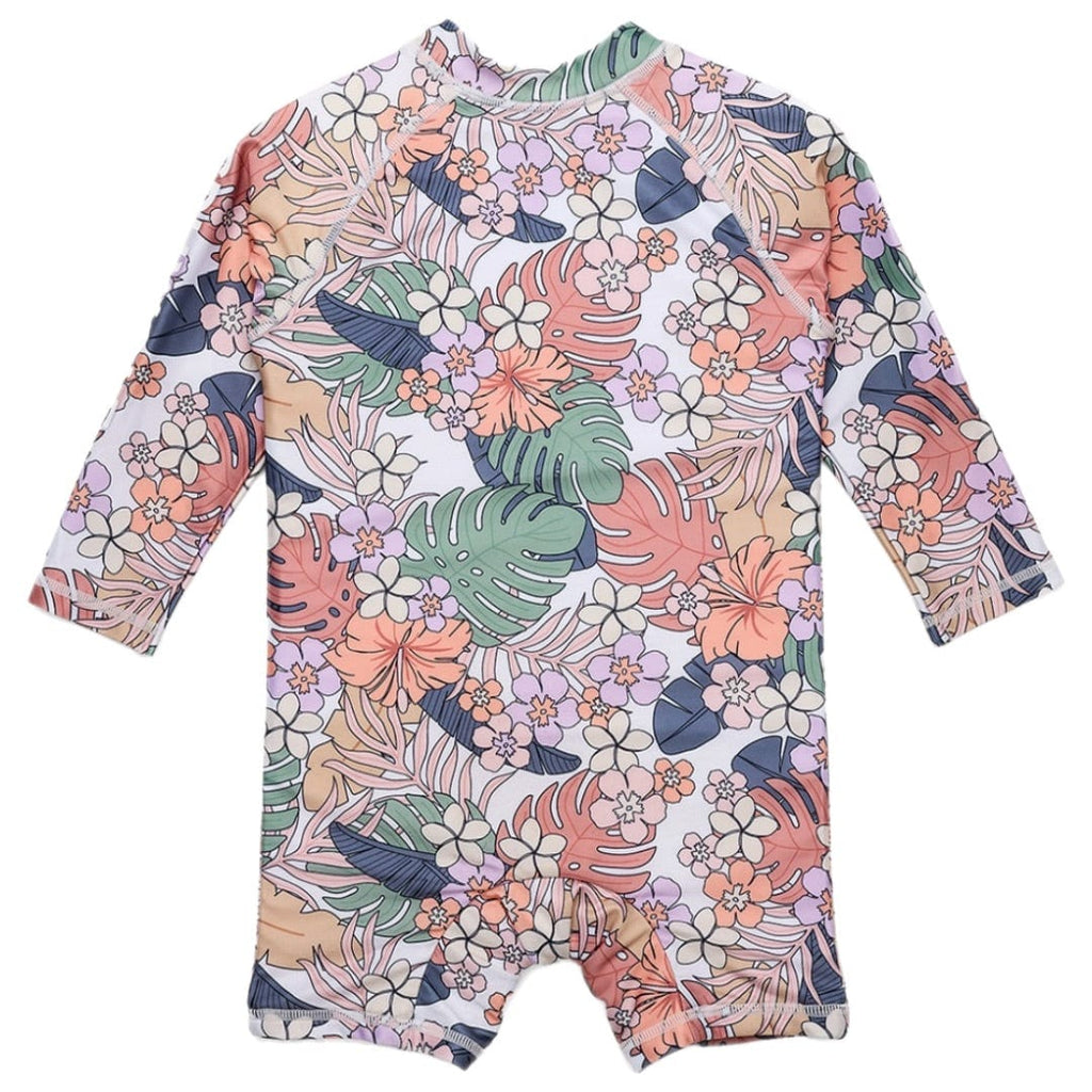 Crywolf 6-12 Months to 3 Years Rash Suit - Tropical Floral