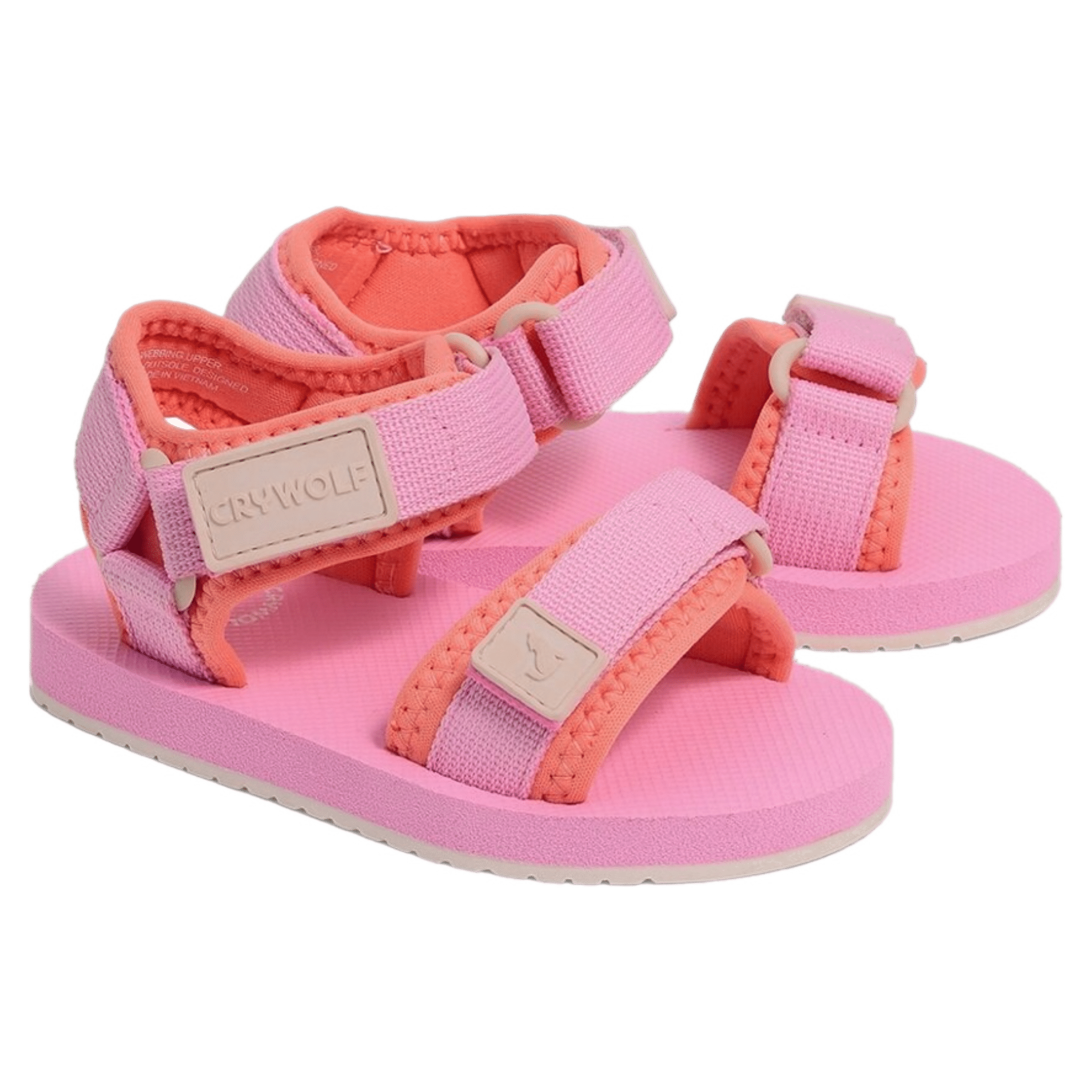 Crywolf EU20 to EU25 Beach Sandal - Candy Pink