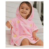 Crywolf One Size Baby Hooded Towel - Hibiscus Bloom
