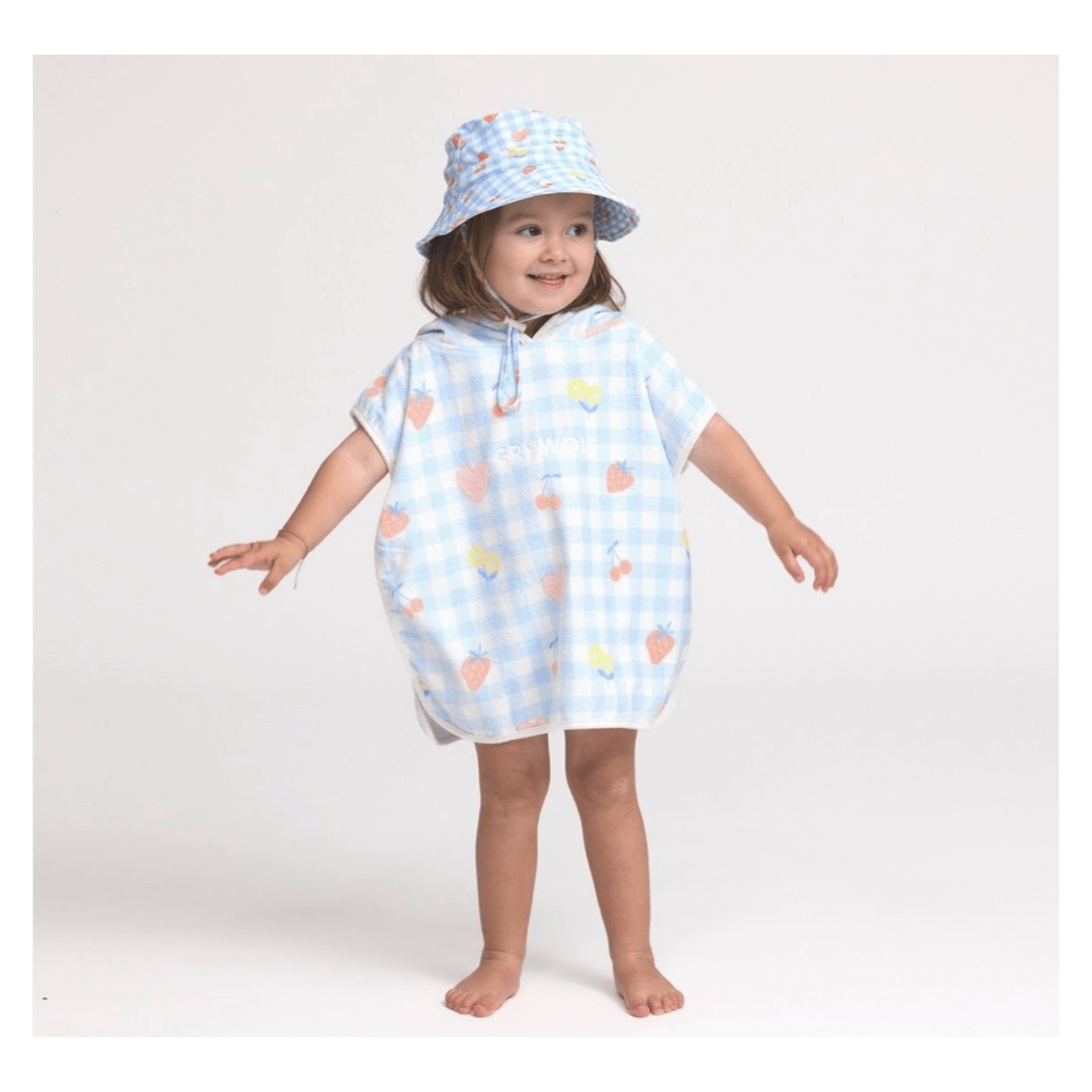 Crywolf One Size Baby Hooded Towel - Lucky Picnic