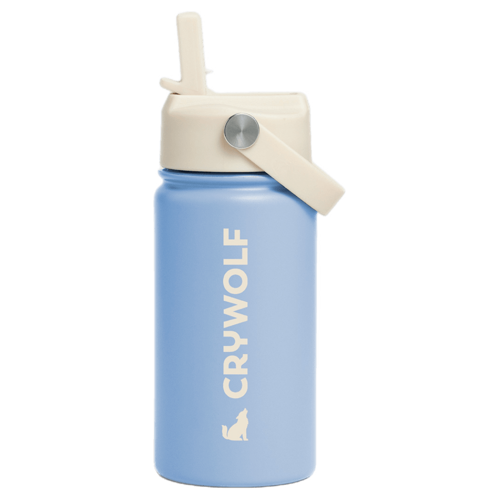 Crywolf One Size Drink Bottle - Stone Blue