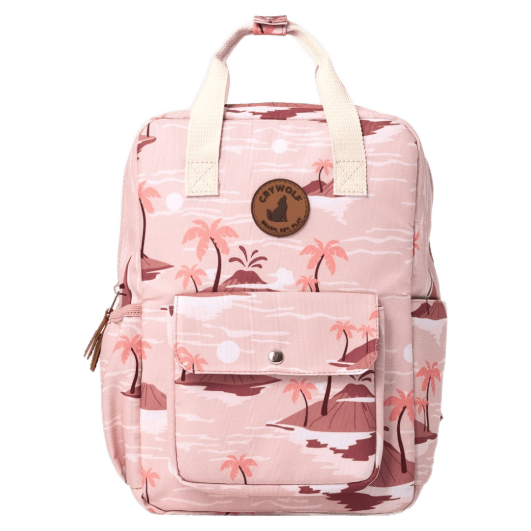 Crywolf One Size Mini Backpack - Sunset Lost Island