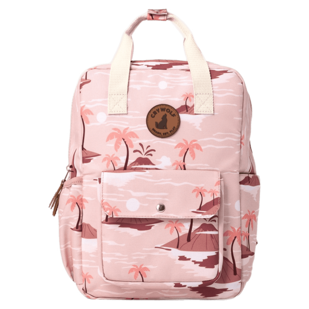 Crywolf One Size Mini Backpack - Sunset Lost Island
