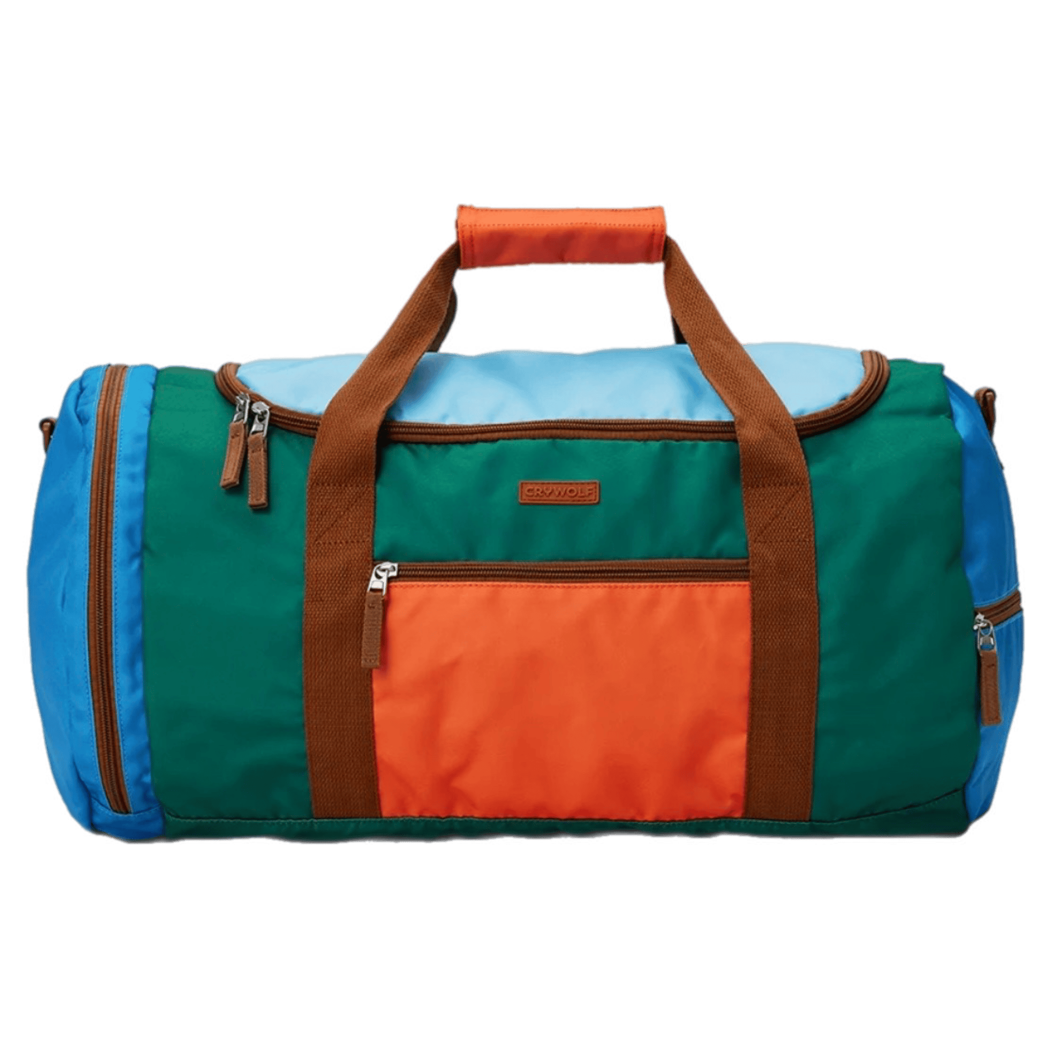 Crywolf One Size Packable Duffel Bag - Seaside Colourblock