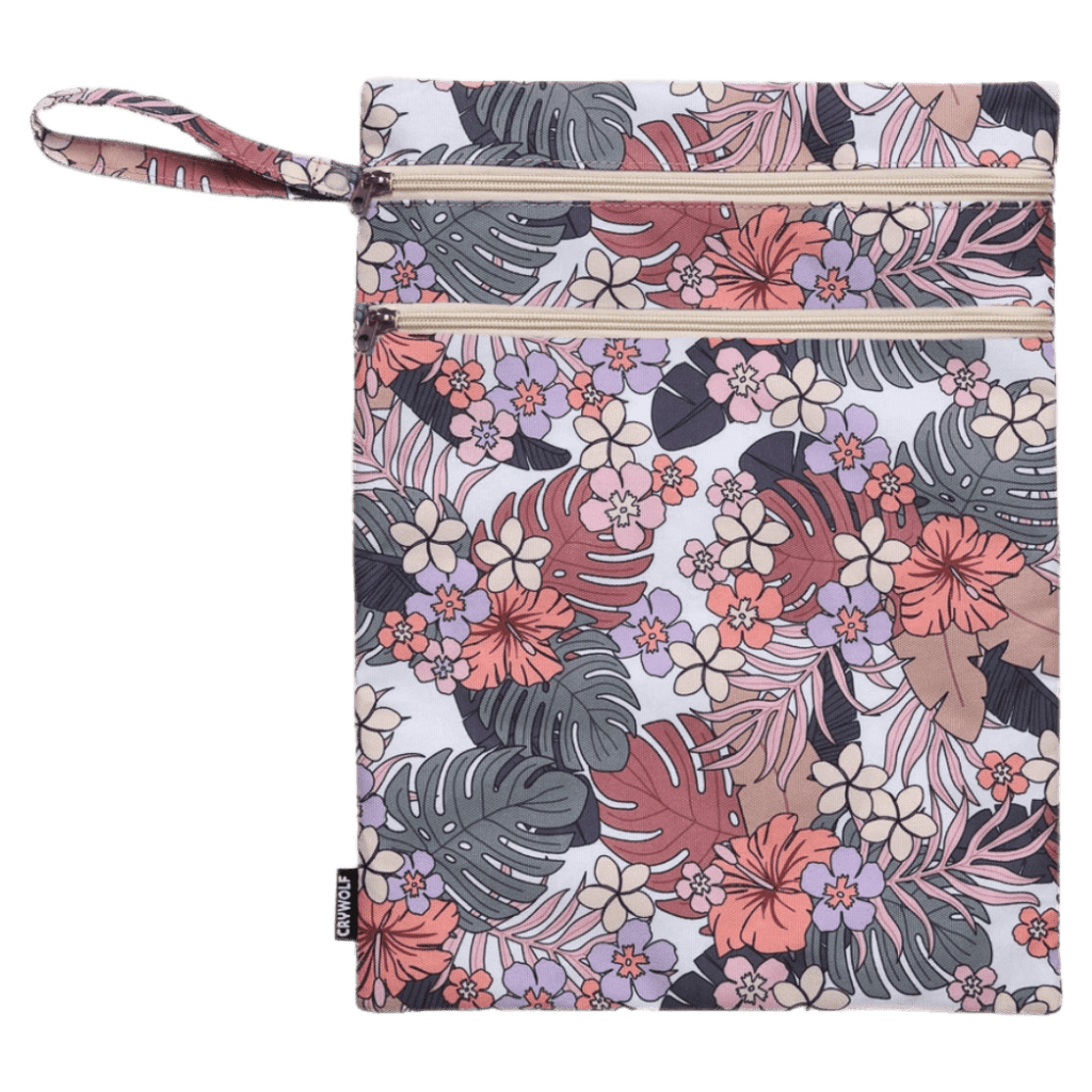 Crywolf One Size Wet Bag - Tropical Floral