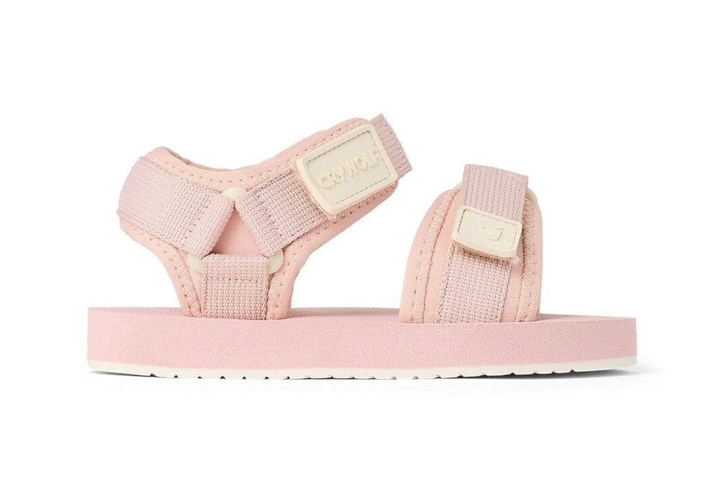 Crywolf Sizes EU20 to EU28 Beach Sandal - Soft Pink