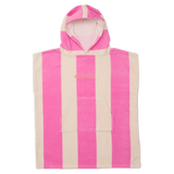 Crywolf Small/Medium SM Hooded Towel - Candy Stripe