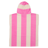 Crywolf Small/Medium SM Hooded Towel - Candy Stripe