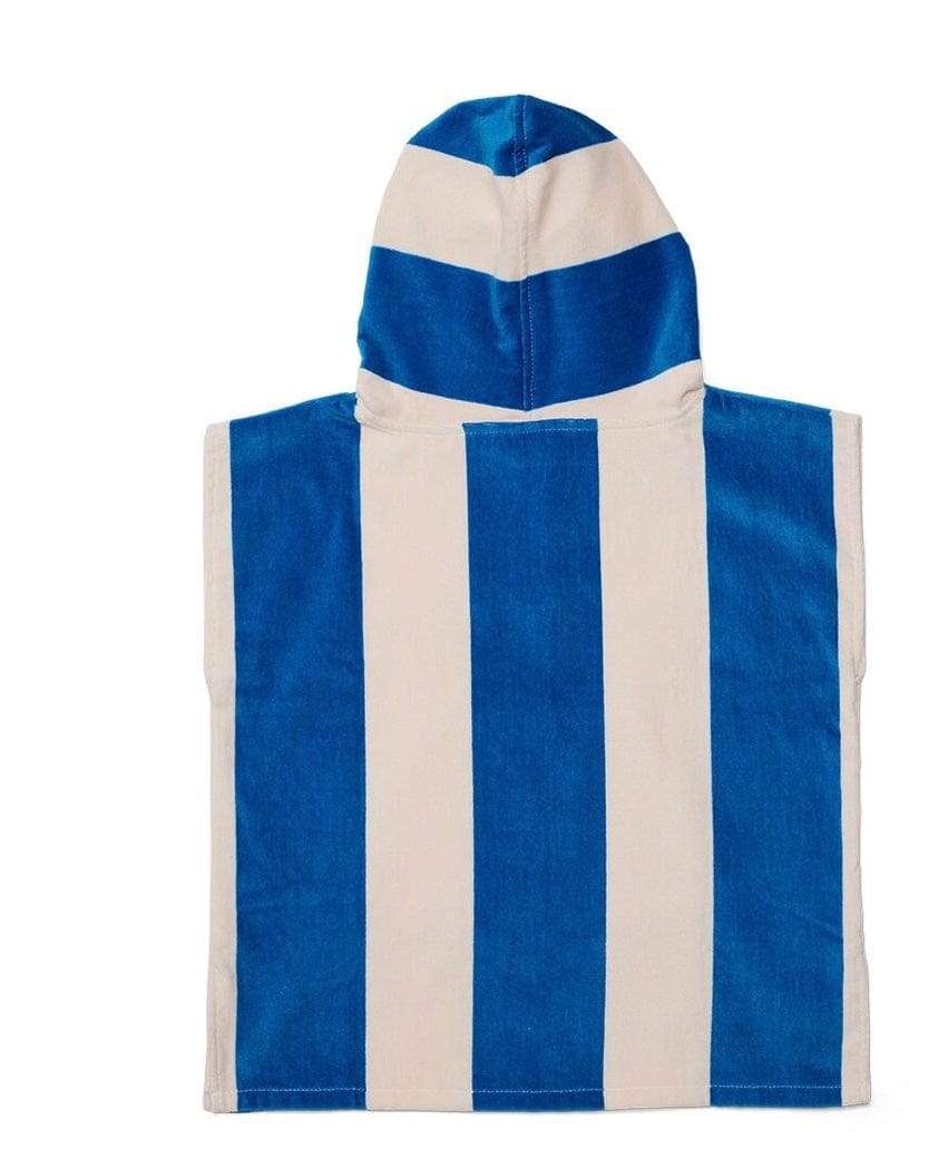 Crywolf Small SM Hooded Towel - Deep Sea Stripe