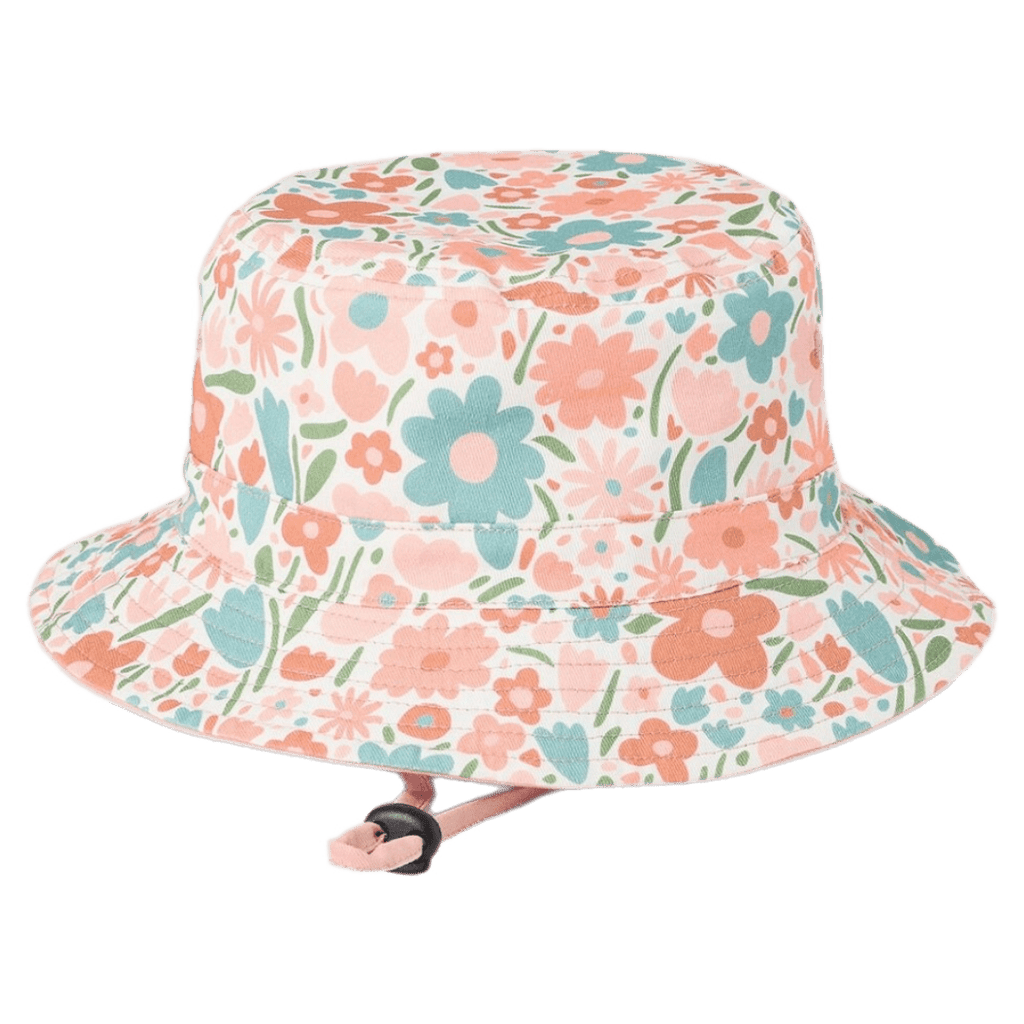 Crywolf Small to Medium Reversible Bucket Hat - Flower Market