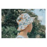 Crywolf Small to Medium Reversible Bucket Hat - Paradise