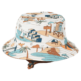 Crywolf Small to Medium Reversible Bucket Hat - Paradise