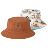 Crywolf Small to Medium SM Reversible Bucket Hat - Paradise