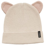 Crywolf Small to Medium Wolf Ears Beanie - Off White