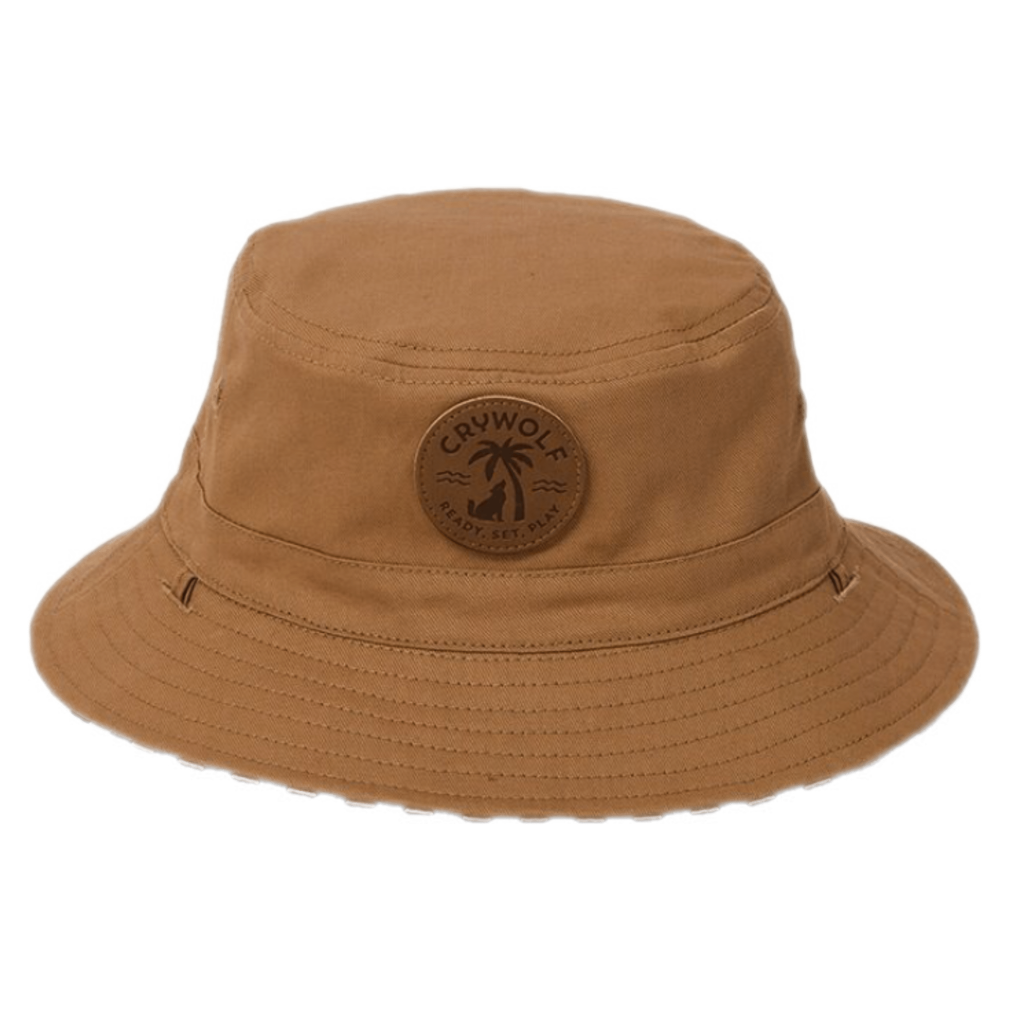 Crywolf XSmall to Medium Reversible Bucket Hat - Deep Sea Stripe