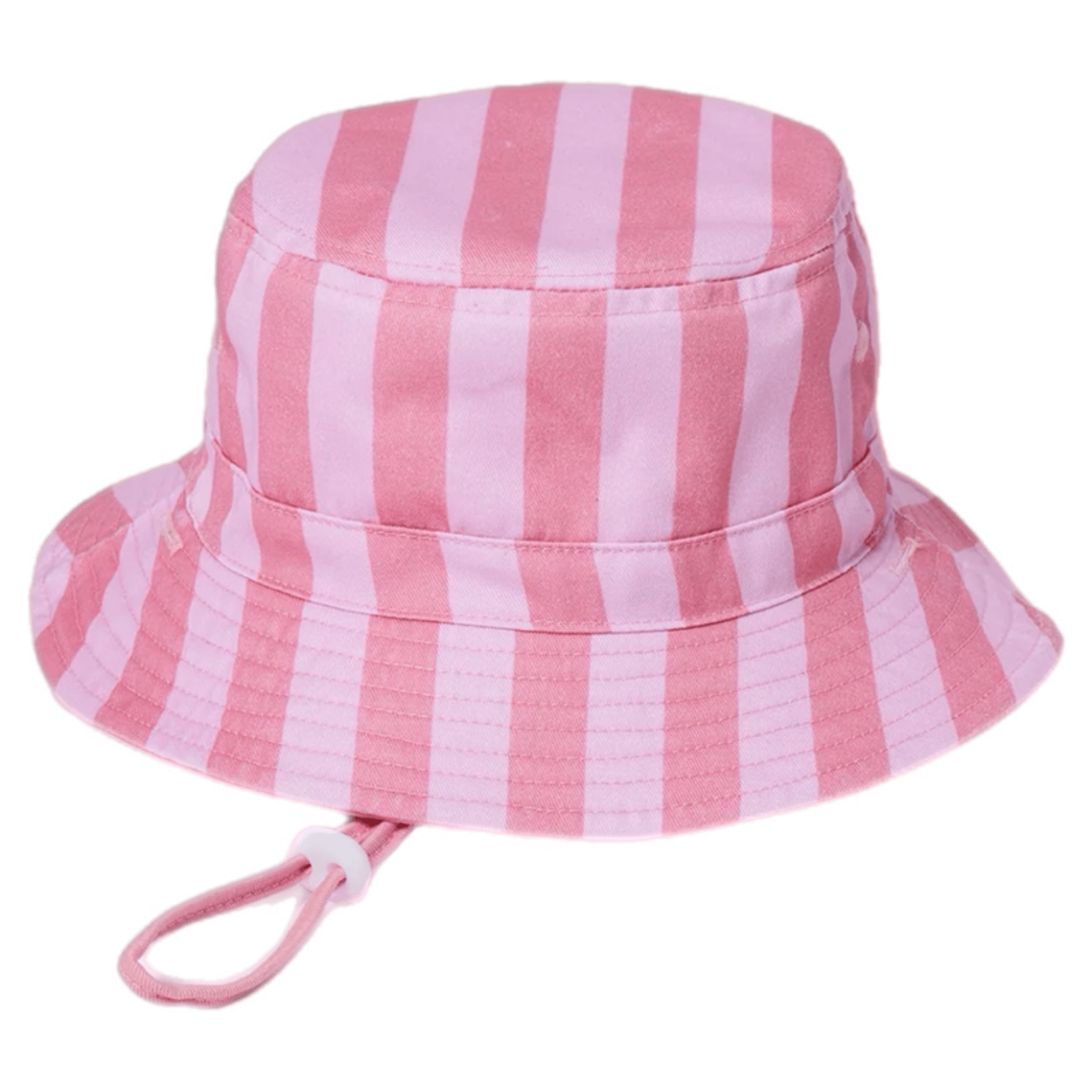 Crywolf XSmall to Medium Reversible Bucket Hat - Flamingo Stripe