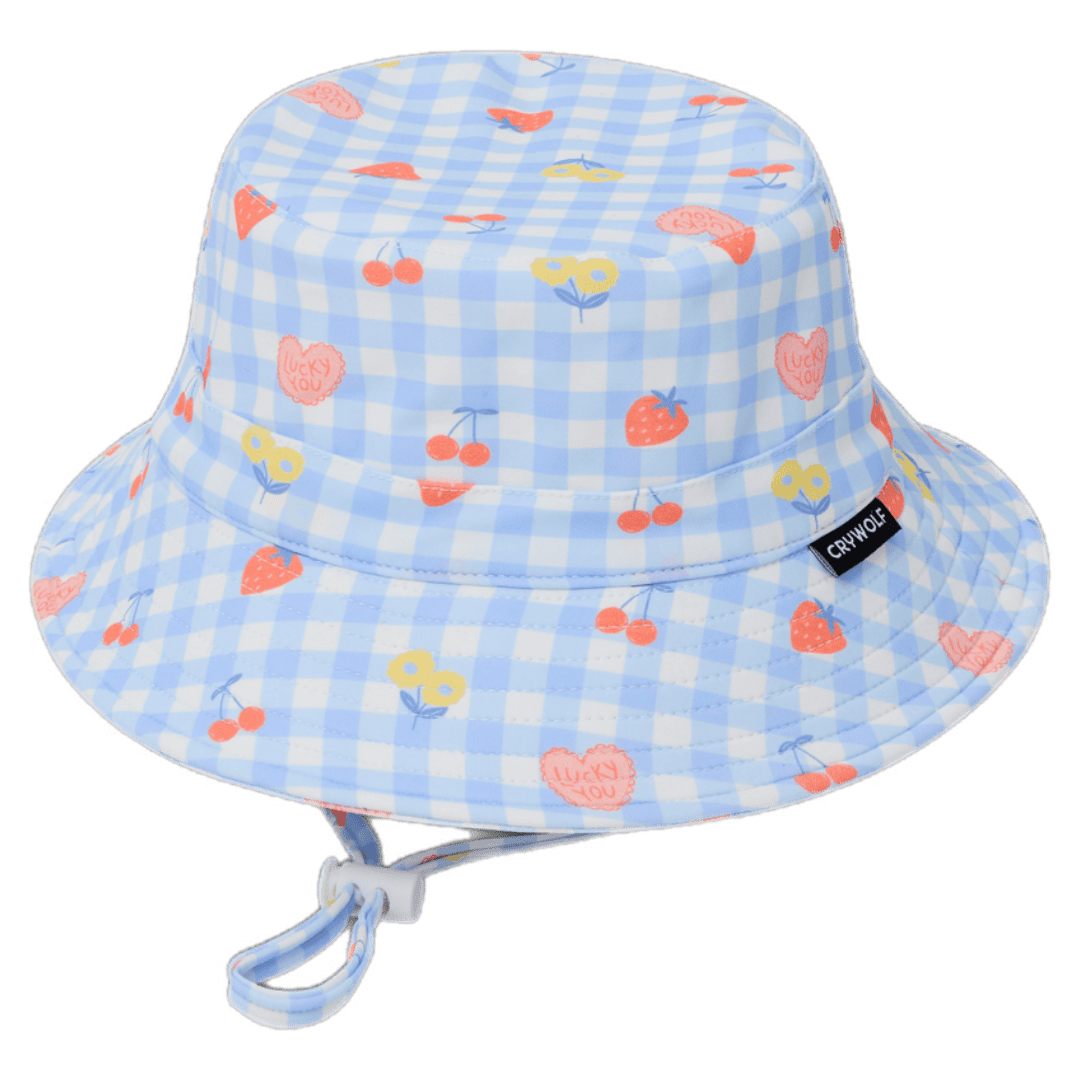 Crywolf XSmall to Medium Swim Bucket Hat - Lucky Picnic