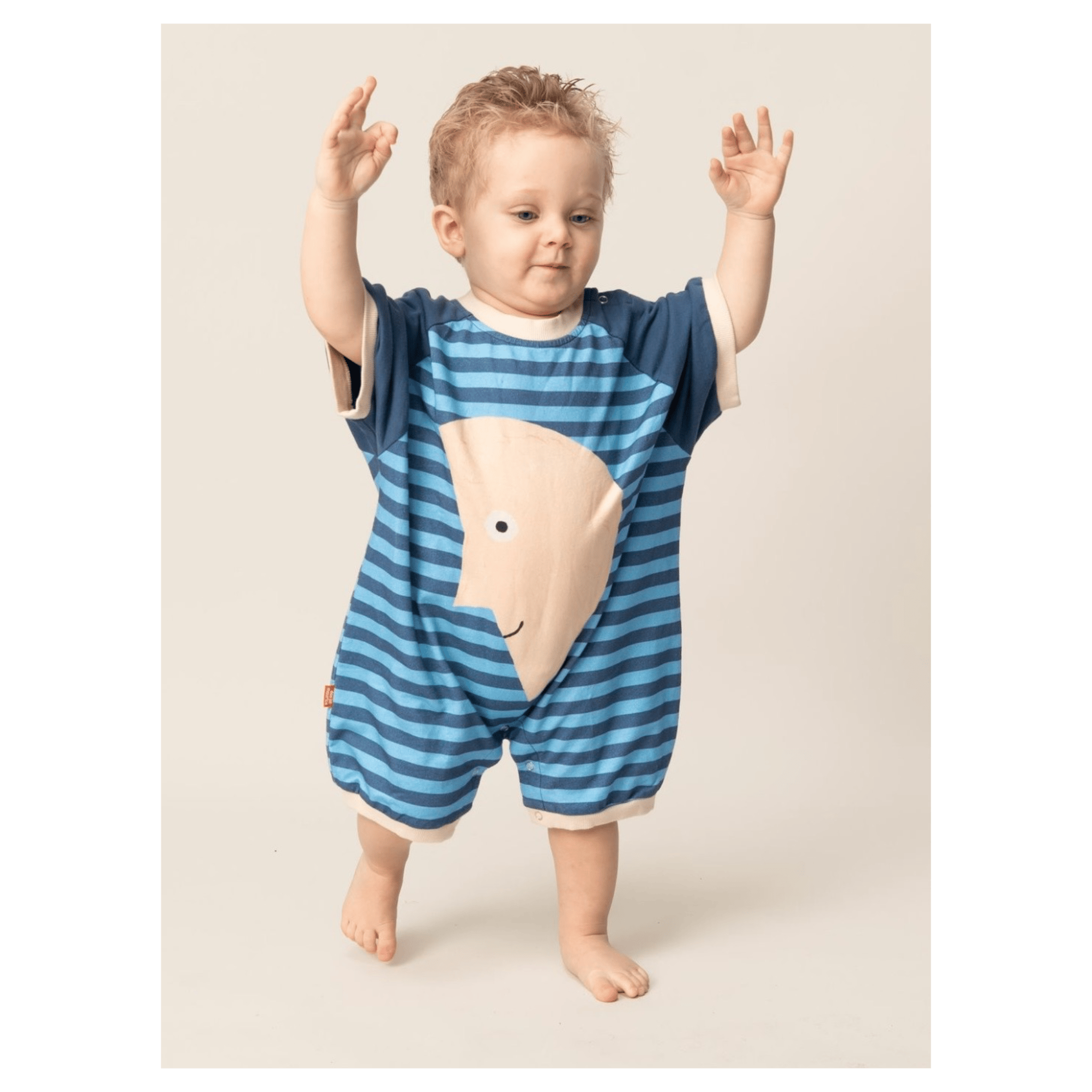 Das Ist Maurice 0-3 Months to 12-18 Months Romper - Manny the Moon