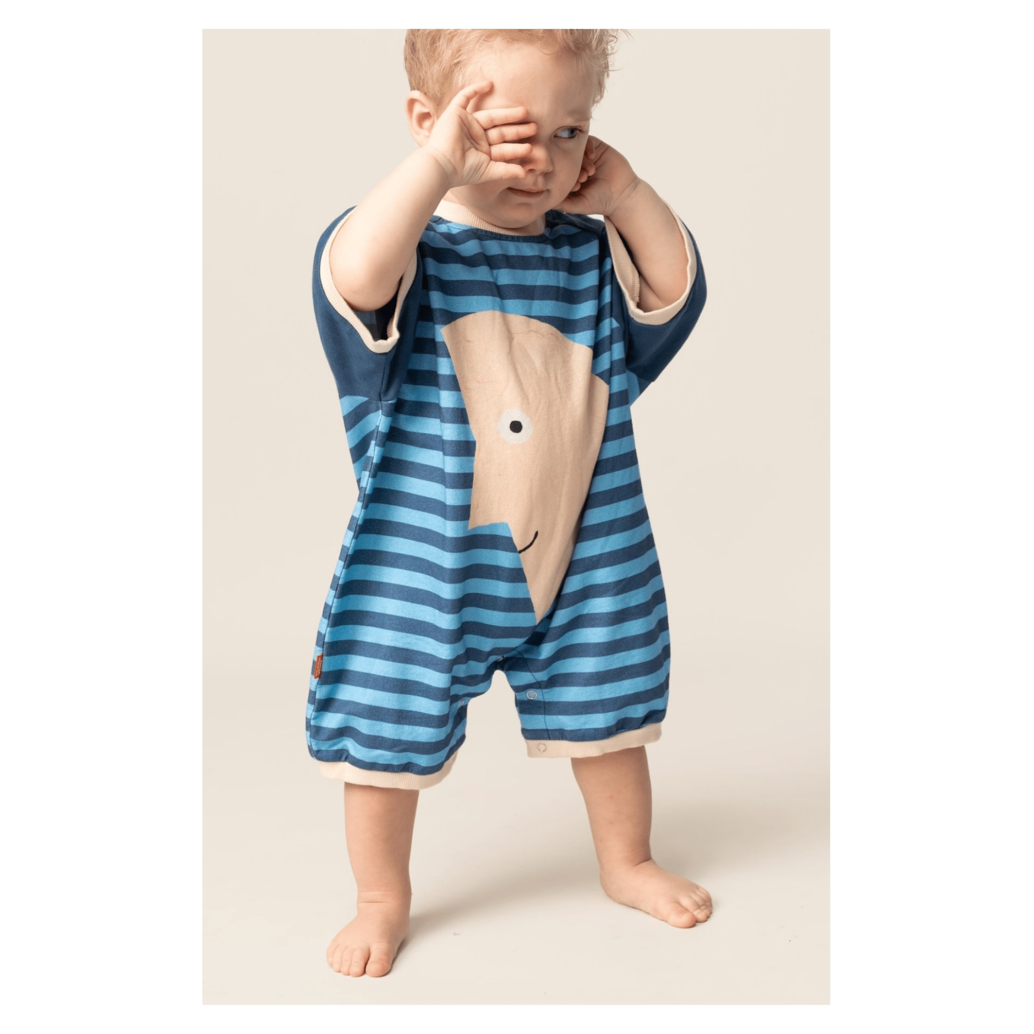 Das Ist Maurice 0-3 Months to 12-18 Months Romper - Manny the Moon