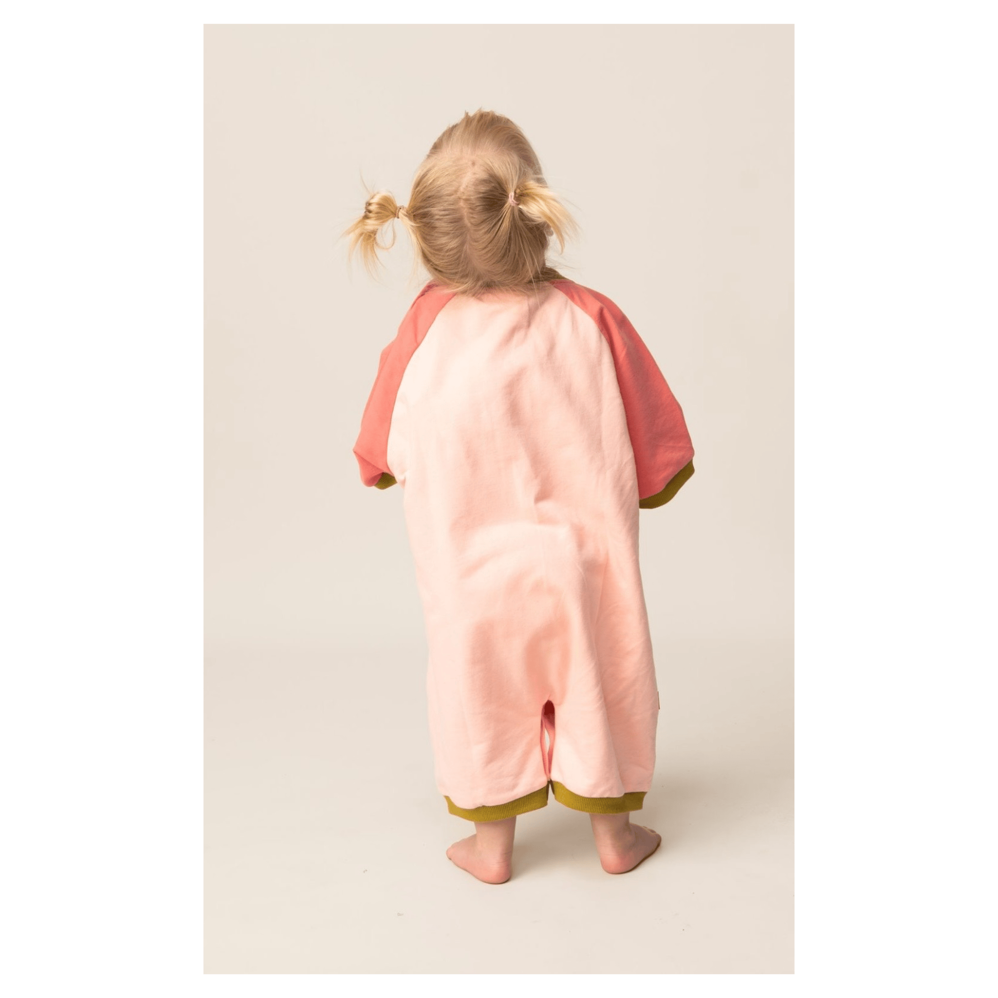 Das Ist Maurice 0-3 Months to 12-18 Months Romper - Pink Petal