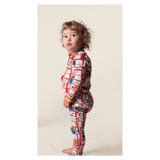 Das Ist Maurice 0-3 Months to 6-12 Months Growsuit - Stamps