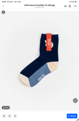 Das Ist Maurice 1-2 Years to 5-6 Years Socks - Moon