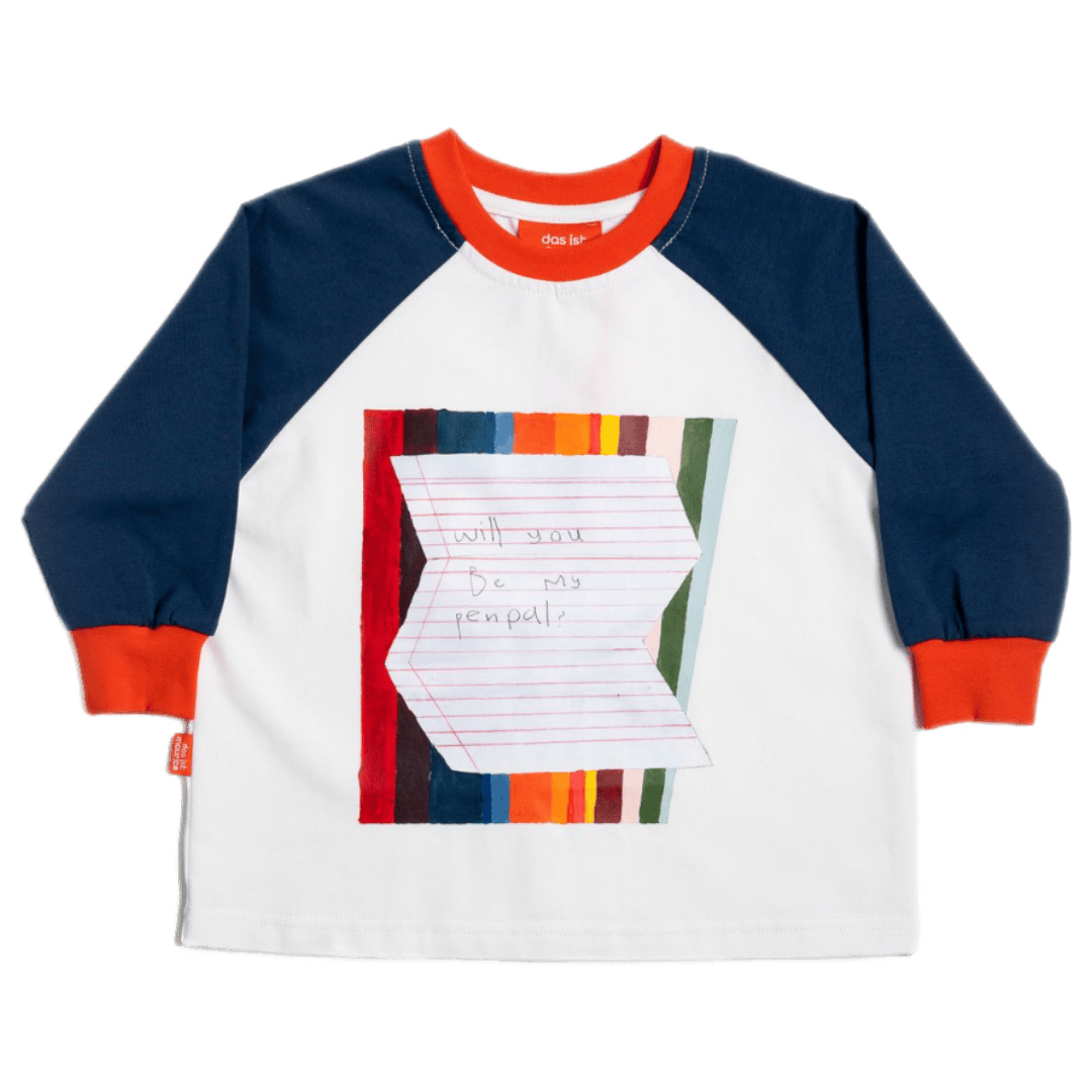 Das Ist Maurice 1 Year to 5 Years 1Y Raglan Long Sleeve T-Shirt - Penpal