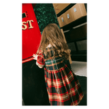 Das Ist Maurice 1 Year to 5 Years Empire Dress - Tartan