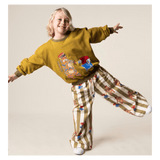 Das Ist Maurice 1 Year to 5 Years French Terry Pullover - Tiger the Postie