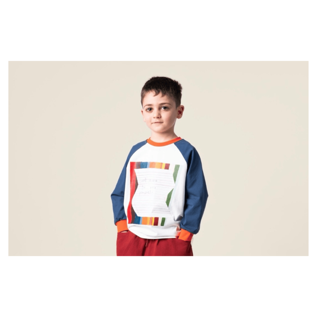 Das Ist Maurice 1 Year to 5 Years Raglan Long Sleeve T-Shirt - Penpal