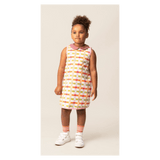 Das Ist Maurice 1 Year to 6 Years A-Line Dress - Pastel Gingham