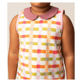 Das Ist Maurice 1 Year to 6 Years A-Line Dress - Pastel Gingham