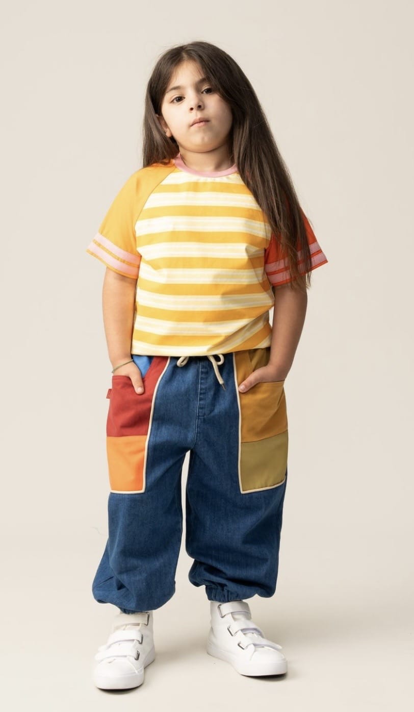 Das Ist Maurice 1 Year to 6 Years Barrel Pants - Horizon