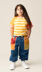 Das Ist Maurice 1 Year to 6 Years Barrel Pants - Horizon