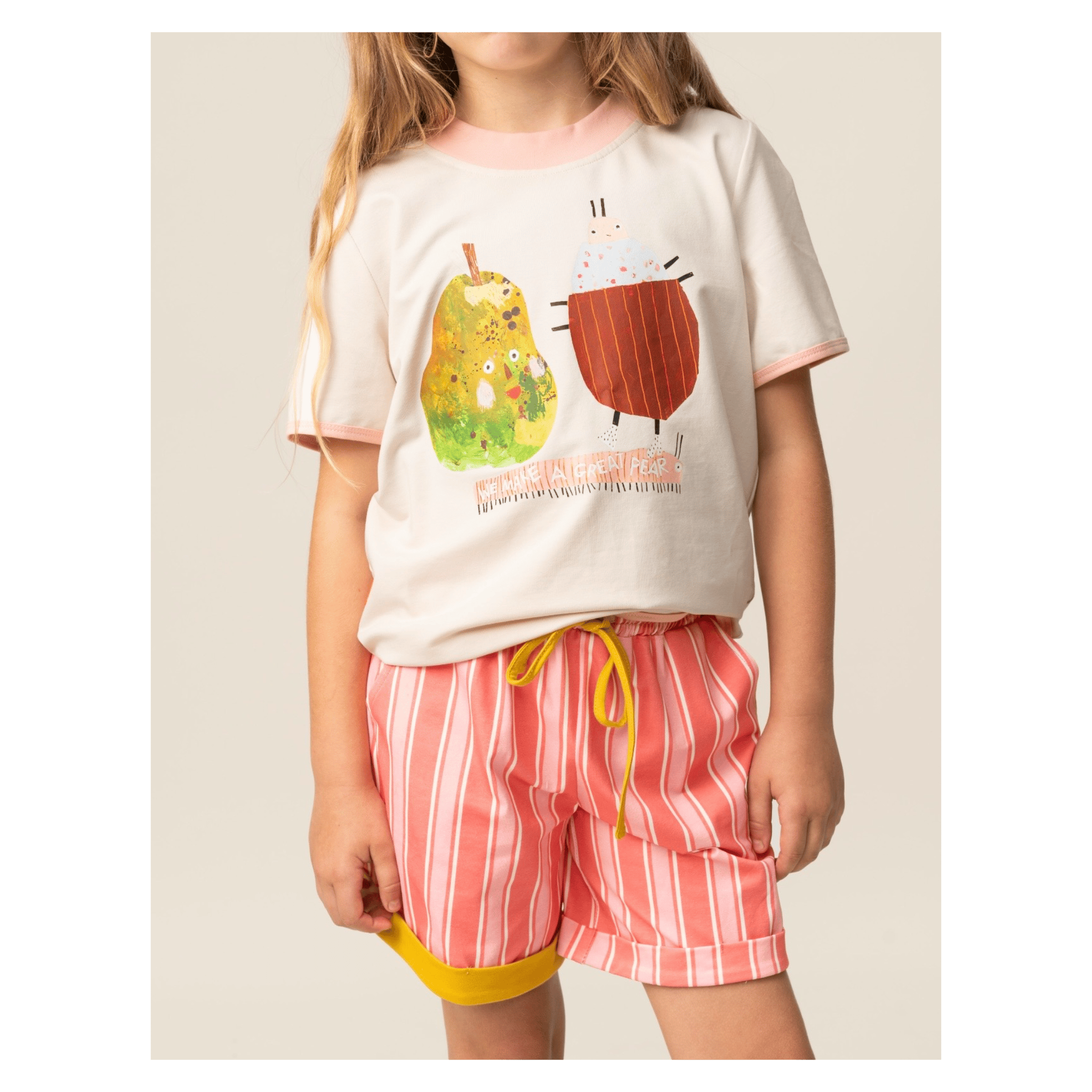 Das Ist Maurice 1 Year to 6 Years Shorts - Coral