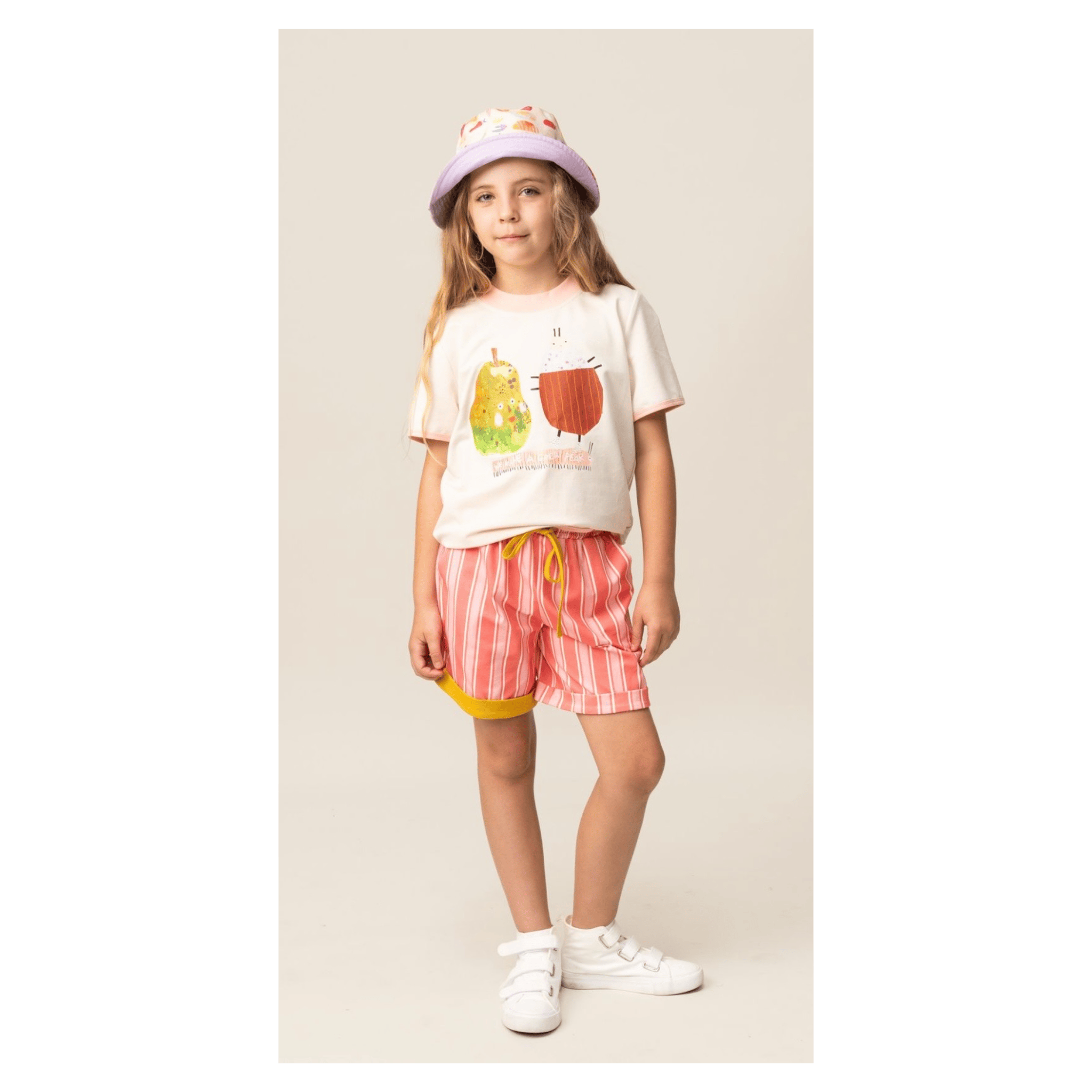 Das Ist Maurice 1 Year to 6 Years Shorts - Coral