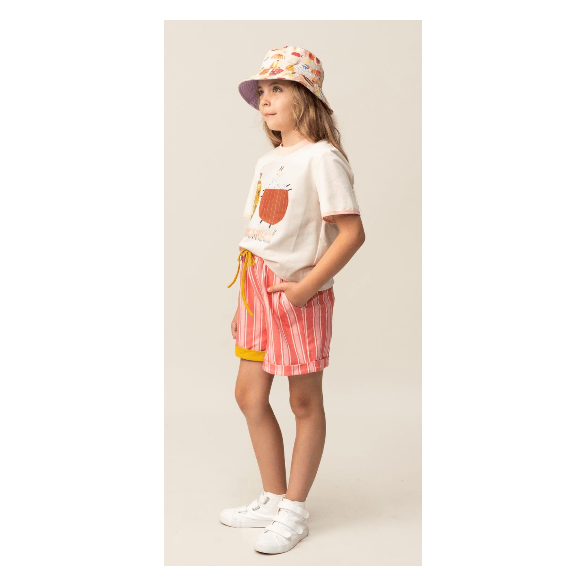 Das Ist Maurice 1 Year to 6 Years Shorts - Coral