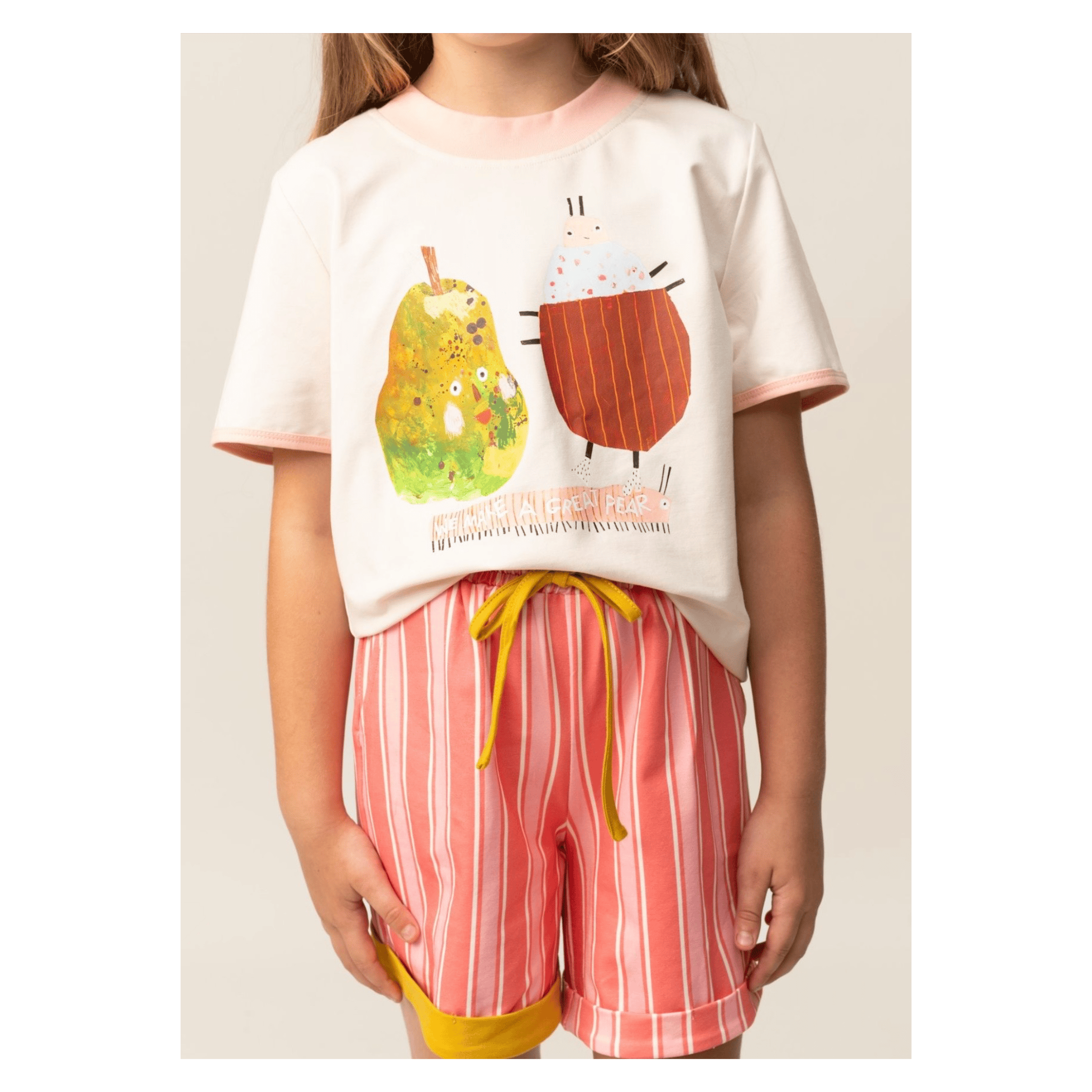Das Ist Maurice 1 Year to 6 Years Shorts - Coral