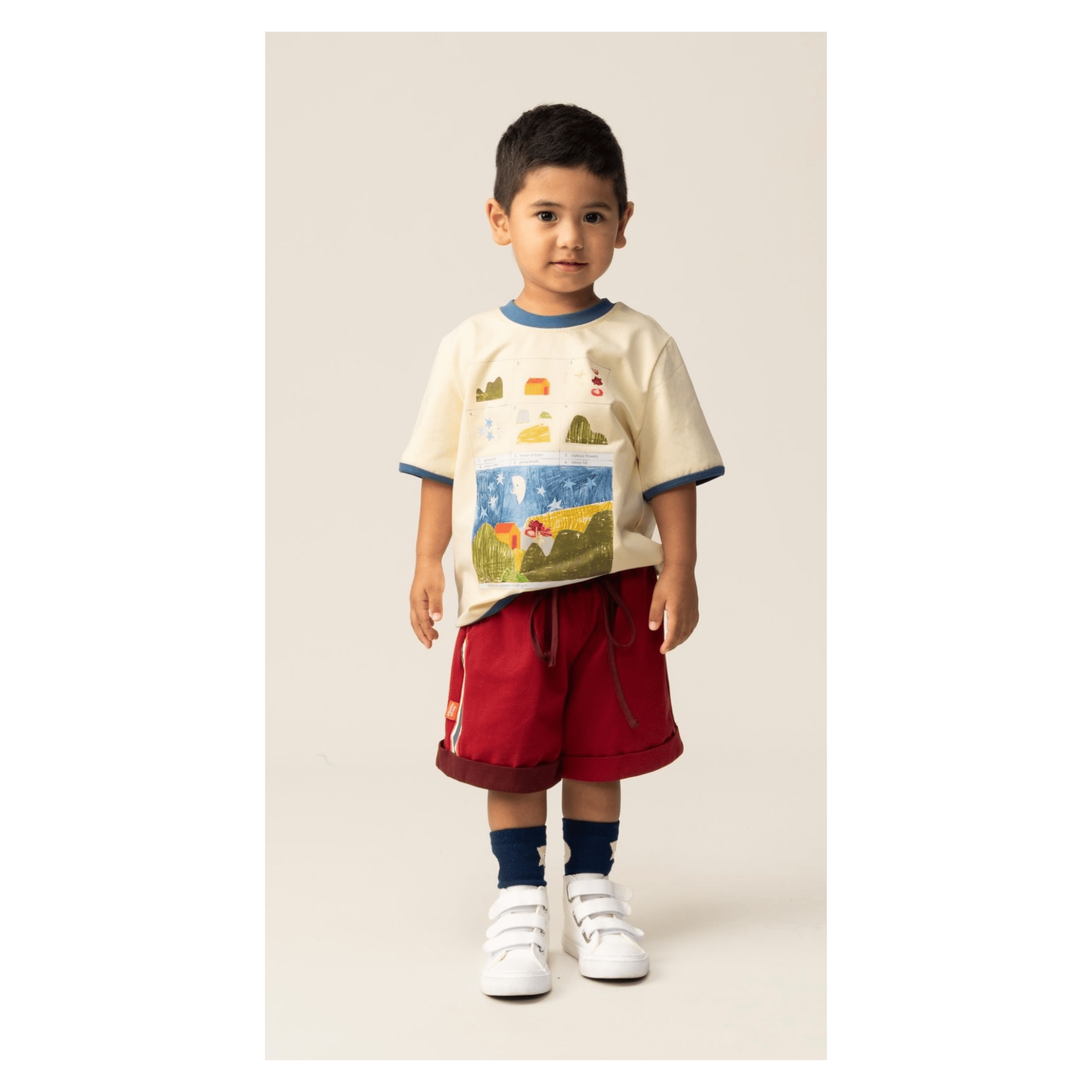Das Ist Maurice 1 Year to 6 Years Shorts - Sunset