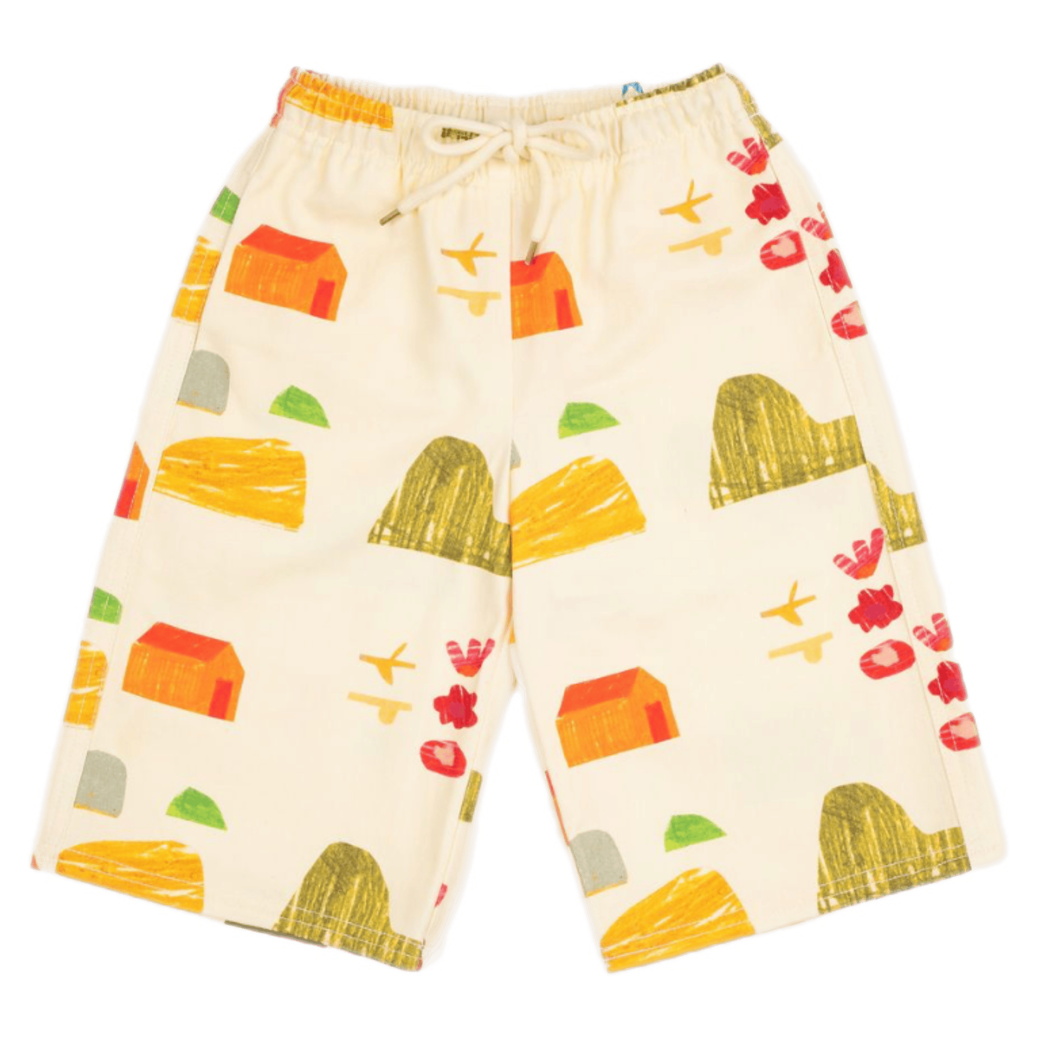 Das Ist Maurice 1 Year to 6 Years Wide Leg Pants - Memory Map