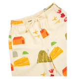 Das Ist Maurice 1 Year to 6 Years Wide Leg Pants - Memory Map
