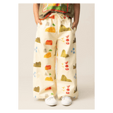 Das Ist Maurice 1 Year to 6 Years Wide Leg Pants - Memory Map