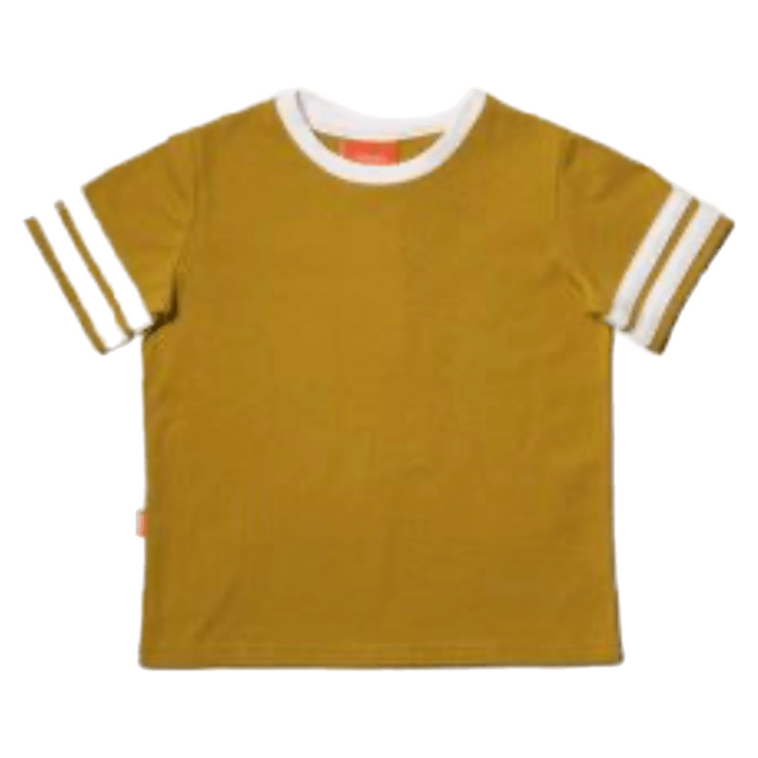 Das Ist Maurice 2 Years to 5 Years 2Y T-Shirt - Khaki Stripes