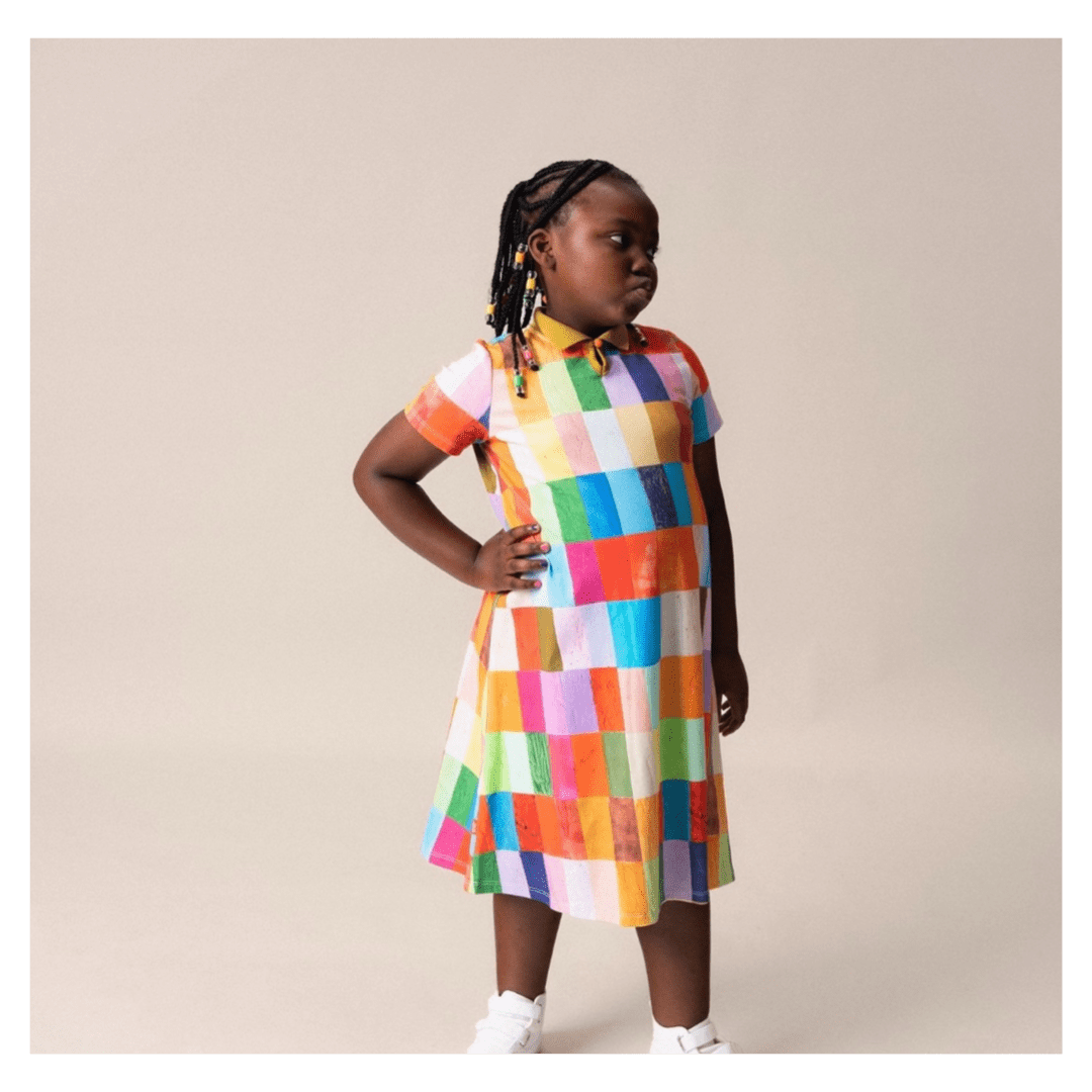 Das Ist Maurice 2 Years to 5 Years A-Line Dress - Allegiance