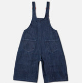 Das Ist Maurice 2 Years to 5 Years Shorts Overalls - Denim Dark Wash
