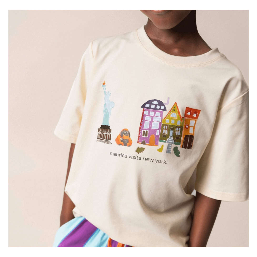 Das Ist Maurice 2 Years to 5 Years T-Shirt - Maurice Goes to NY