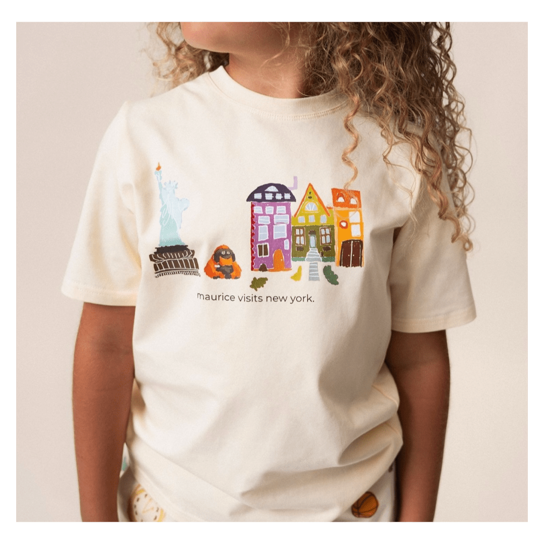 Das Ist Maurice 2 Years to 5 Years T-Shirt - Maurice Goes to NY