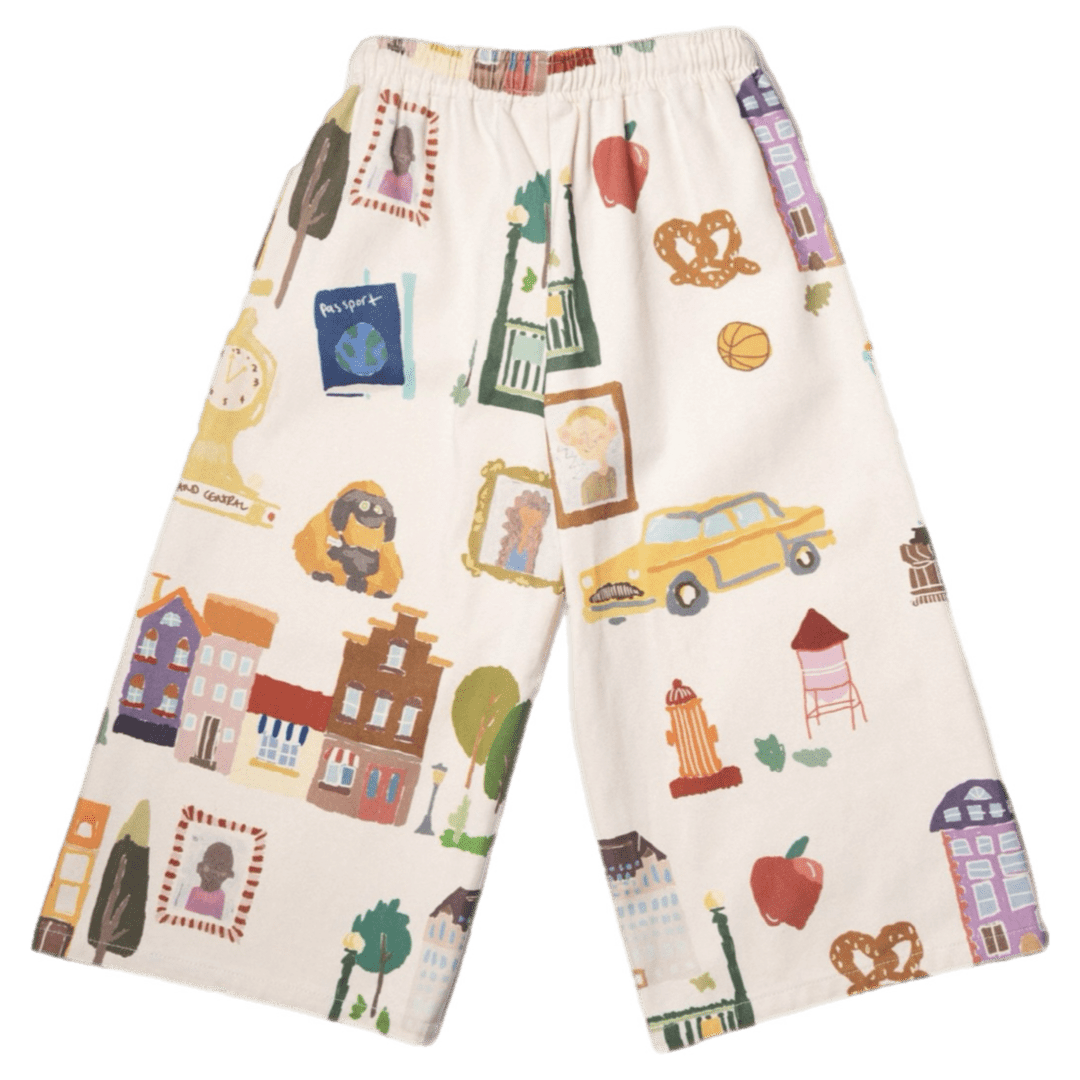 Das Ist Maurice 2 Years to 5 Years Wide Leg Pants - Maurice Goes to NY