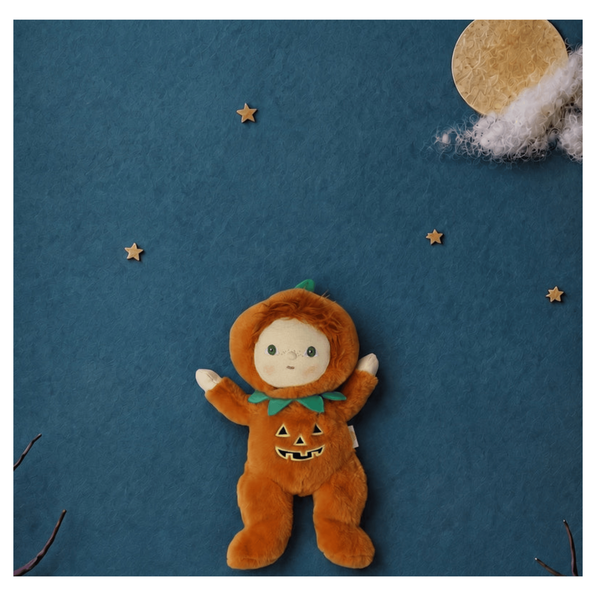 Dinkum Dolls 18 Months Plus Dinky Dinkum Jules Jack-o’-Lantern
