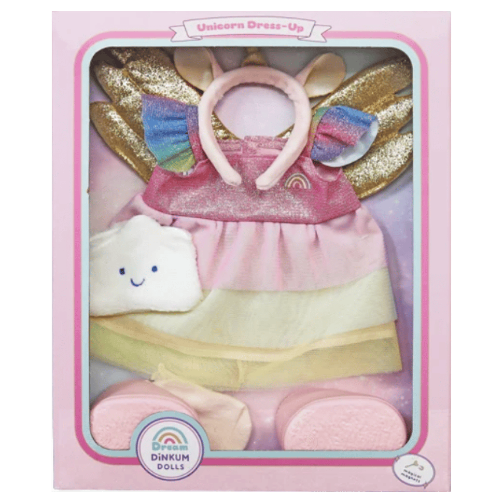 Dinkum Dolls 3 Plus Unicorn Outfit Set